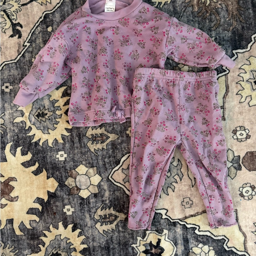 🌼 3/$20 Floral Set Baby Girls 3-6 months